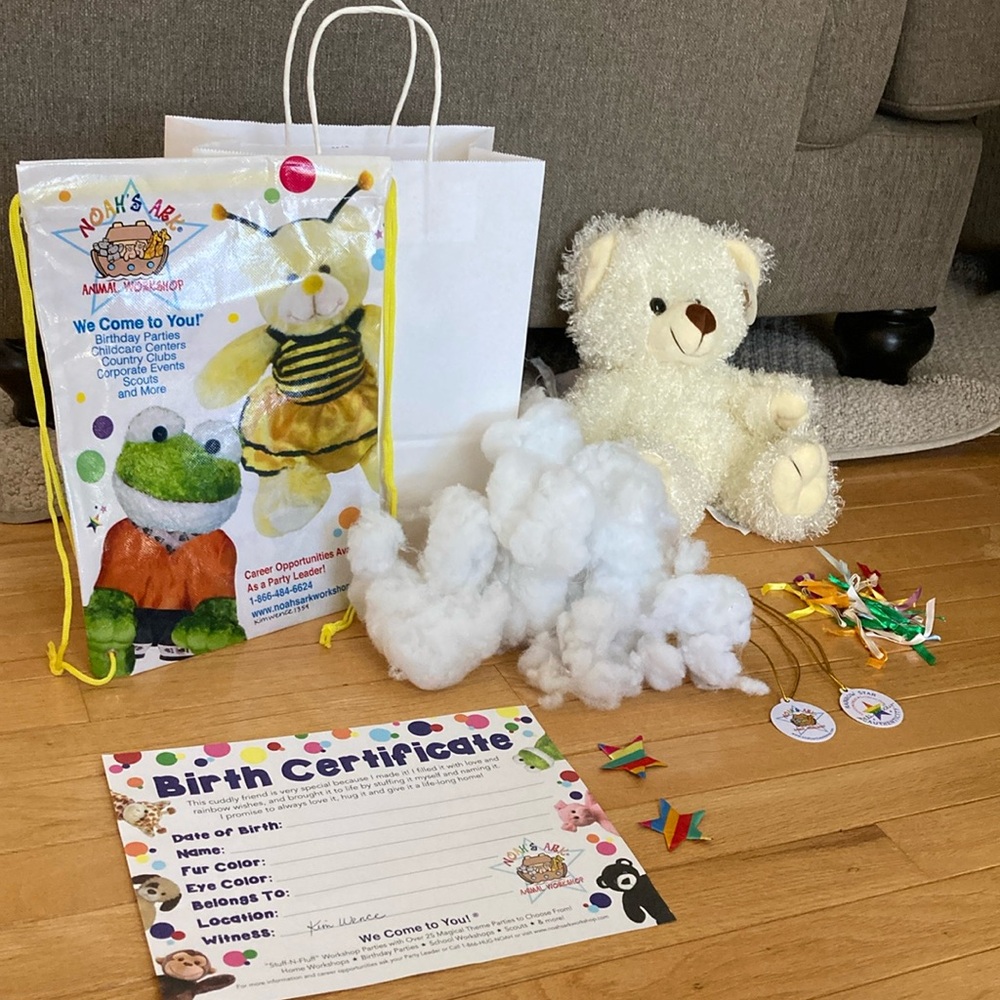 NWT Make Your Own Stuffed Animal Bear Kit